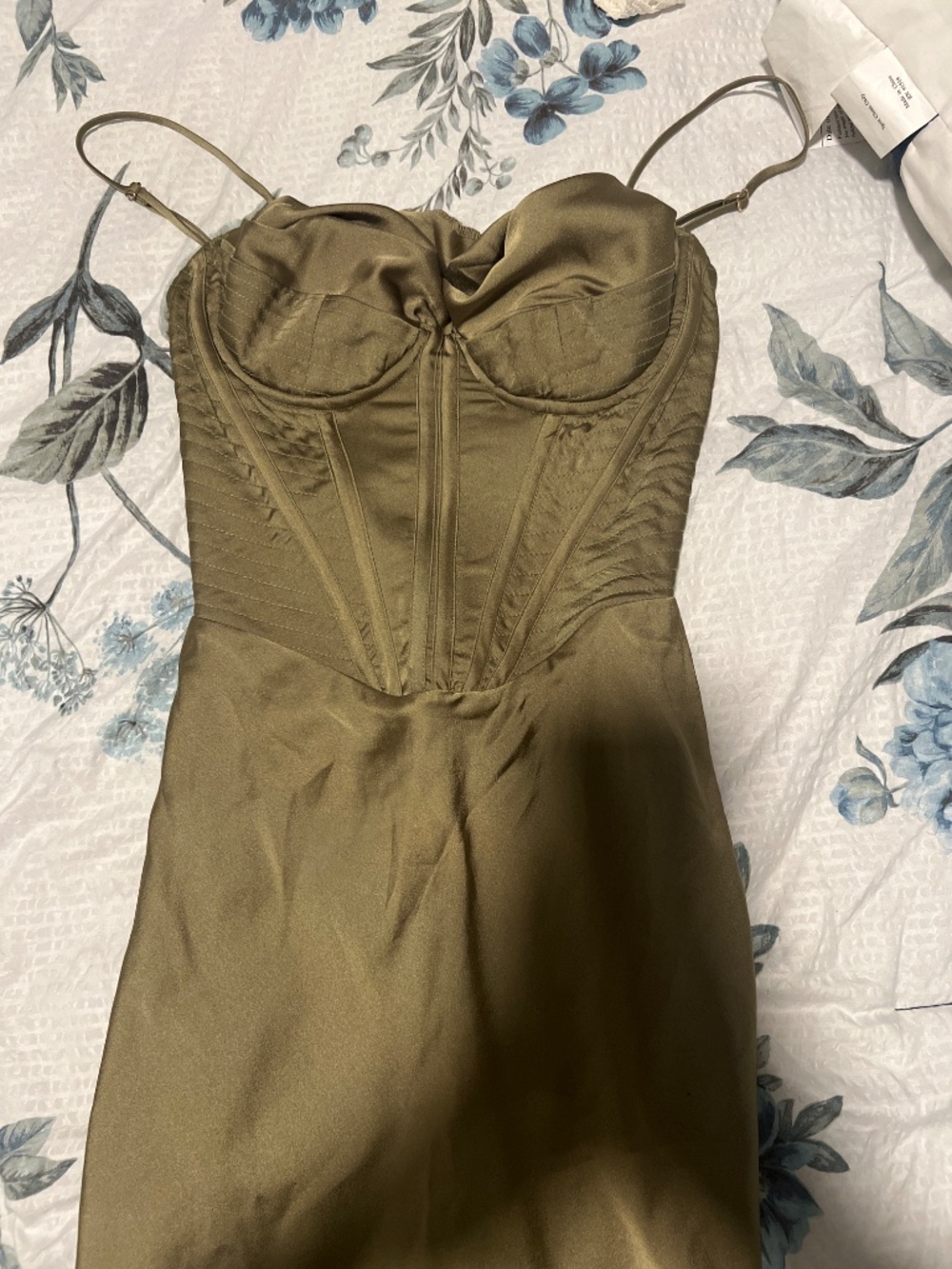 House of CB Olive Green Maxi Dress - Picture 2 of 6